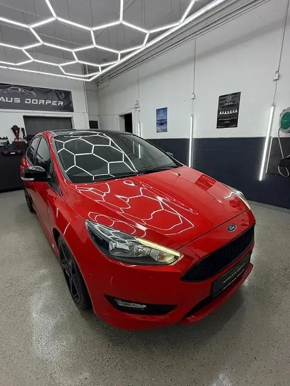 Usata Ford Focus ST-Line 125 CV (91 kW) 2017 Rosso Berlina