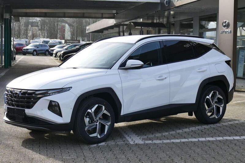 Weiß Neu 2024 Hyundai Tucson Prime SUV | 42.479 € (Teuer) - Bild 1/4