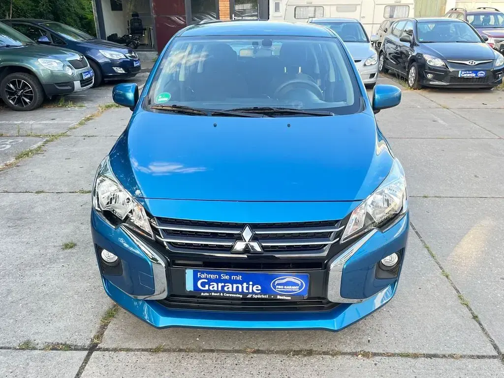Gebraucht Mitsubishi Space Star Spirit 71 PS (52 kW) 2021 Blau Kleinwagen