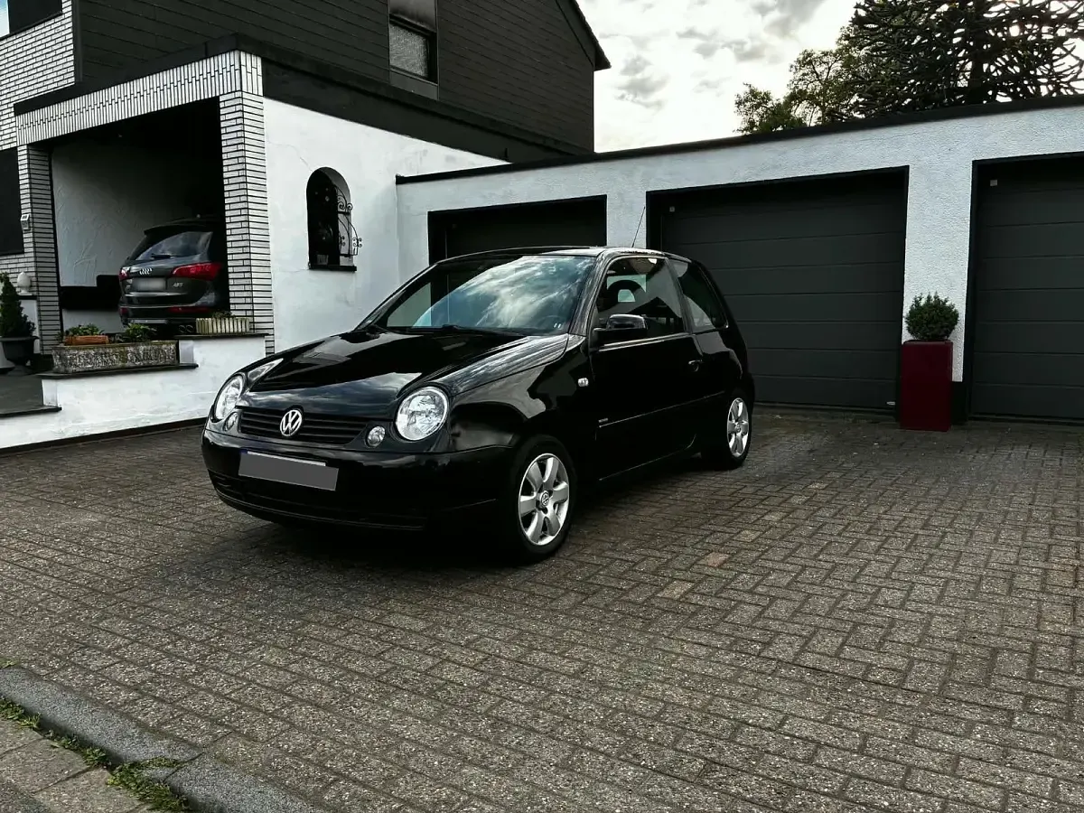Gebraucht VW Lupo 50 PS (36 kW) 2002 Schwarz Kleinwagen