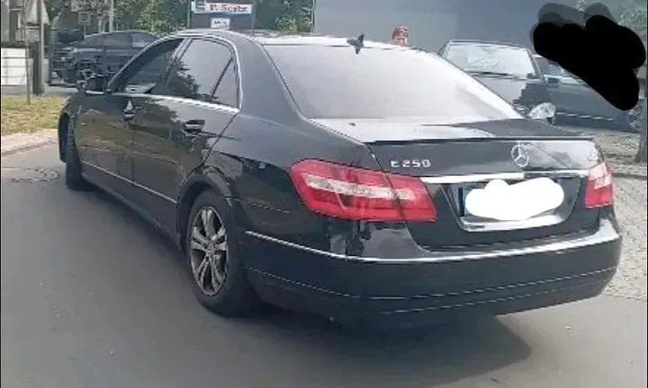 Brugt Mercedes E250 2009 Sort Sedan