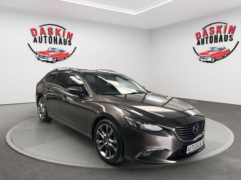 Braun Gebraucht 2015 Mazda 6 Sports-Line Kombi | 9.950 € (Fairer Preis) - Bild 1/4