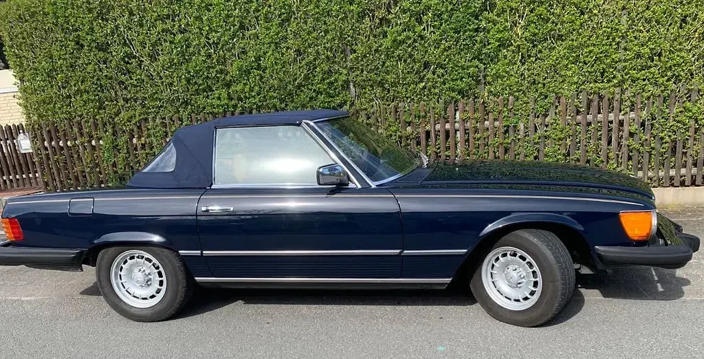Gebraucht Mercedes SL450 218 PS (160 kW) 1979 Blau Cabrio