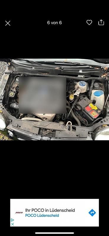 Gebraucht VW Lupo Basis 68 PS (50 kW) 2003 Schwarz Kleinwagen