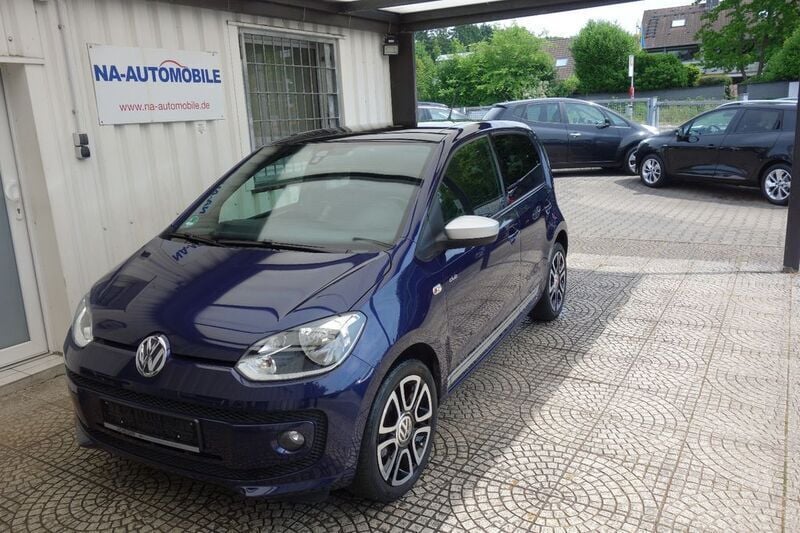 Blau Gebraucht 2015 VW up! CLUB Kleinwagen | 6.850 € (Fairer Preis) - Bild 1/4
