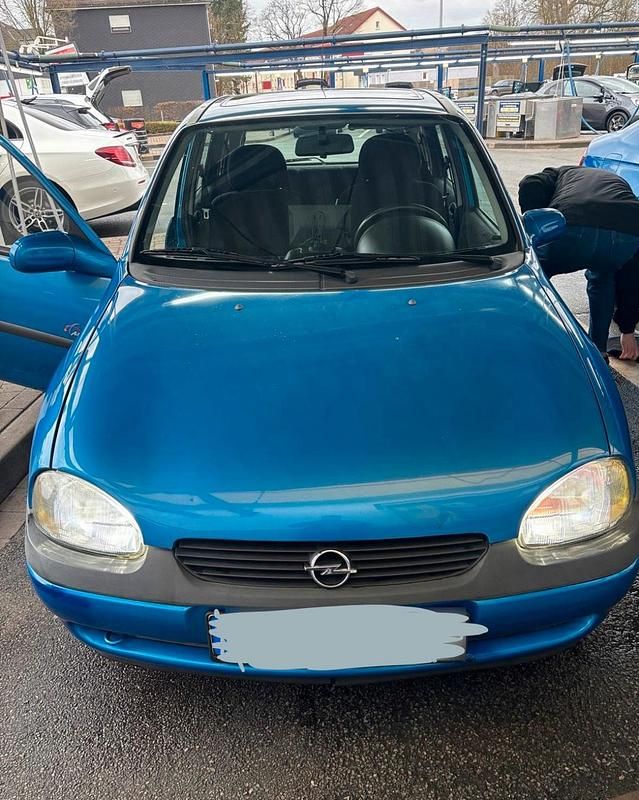Gebraucht Opel Corsa 60 PS (44 kW) 1997 Blau Kleinwagen