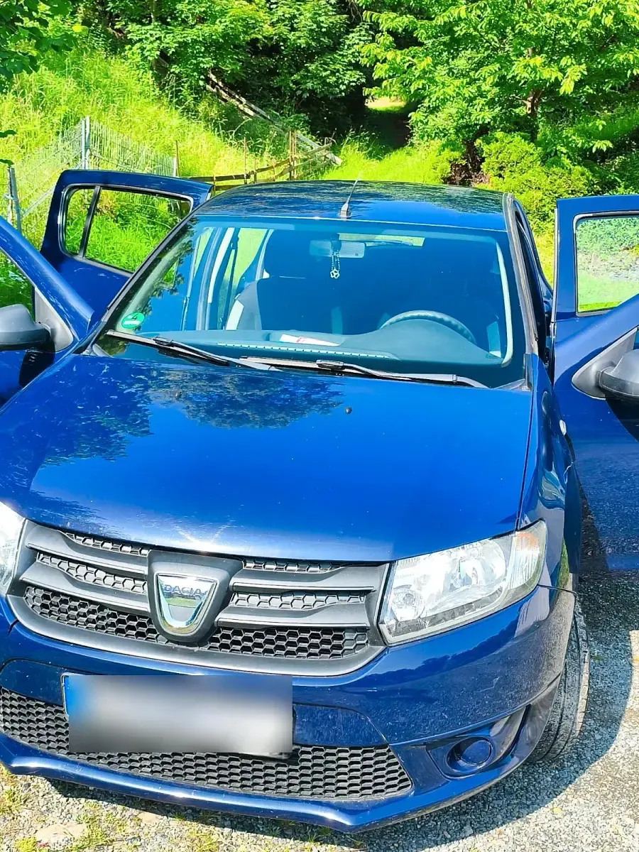 Gebraucht Dacia Sandero 73 PS (53 kW) 2016 Blau Kleinwagen