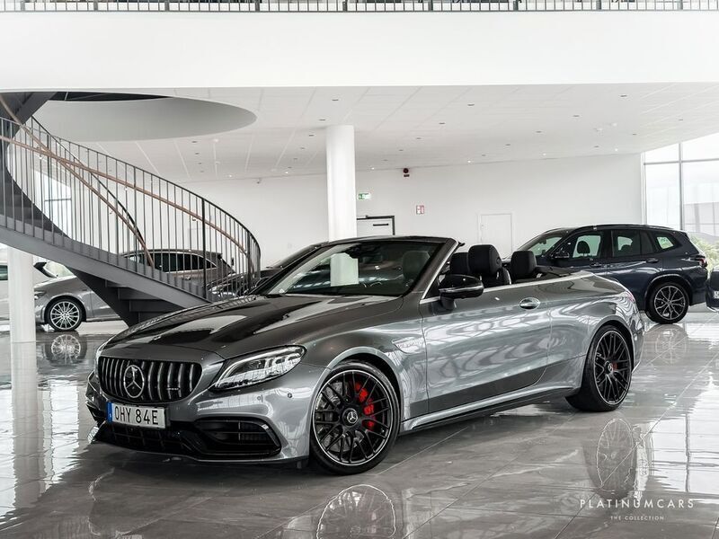 Grau Gebraucht 2019 Mercedes C63S AMG AMG Cabrio | 79.660 € (Teuer) - Bild 1/4
