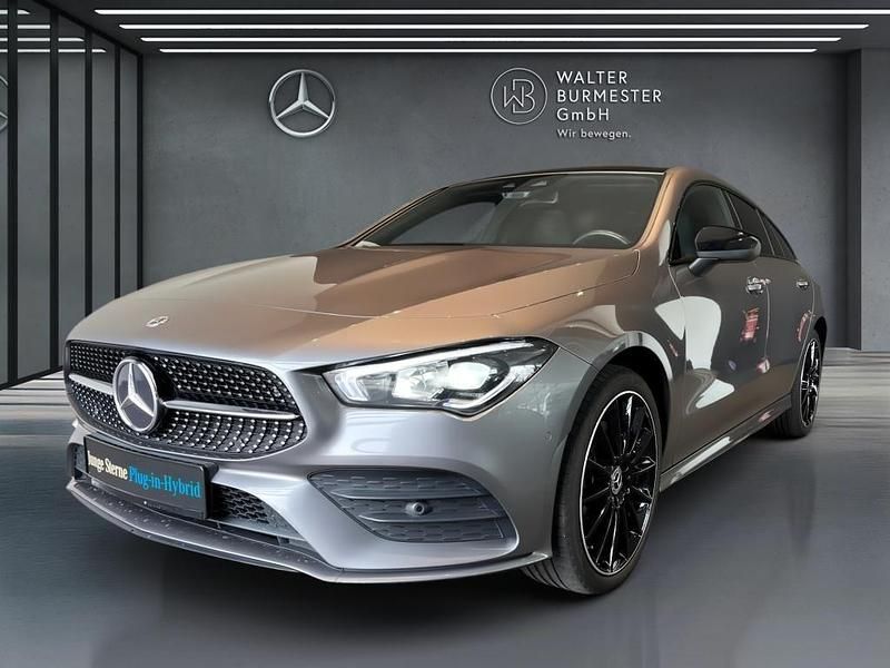 Metalliclack mountaingrau Gebraucht 2022 Mercedes CLA250e Shooting Brake AMG Kombi | 31.980 € (Etwas zu teuer) - Bild 1/4