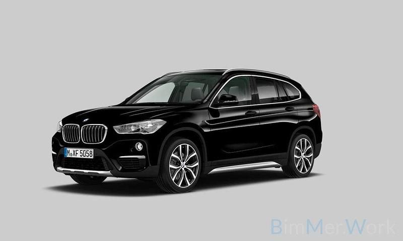 Schwarz Gebraucht 2017 BMW X1 xLine SUV | 21.390 € (Fairer Preis) - Bild 1/4