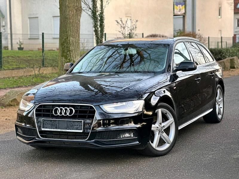 Schwarz Gebraucht 2014 Audi A4 S-Line Kombi | 7.900 € (Superpreis) - Bild 1/4