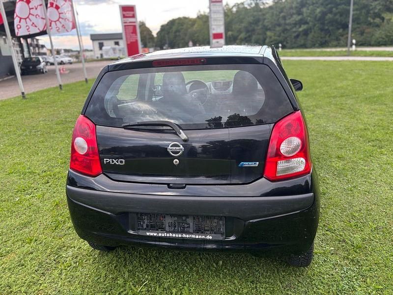 Gebraucht Nissan Pixo Acenta 68 PS (50 kW) 2013 Schwarz Kleinwagen
