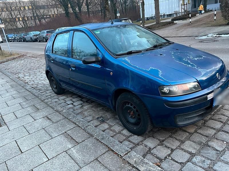 Gebraucht Fiat Punto 70 PS (51 kW) 2002 Blau Kleinwagen