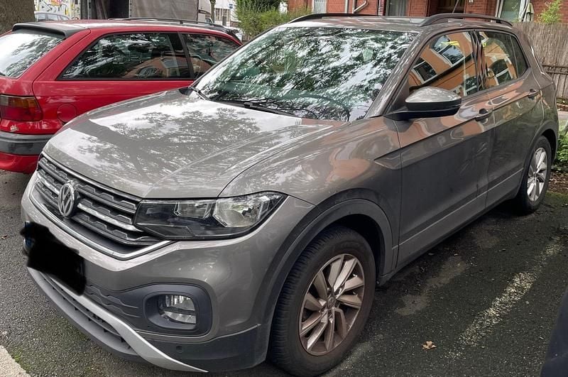 Grau Gebraucht 2019 VW T-Cross SUV | 18.800 € (Guter Preis) - Bild 1/4