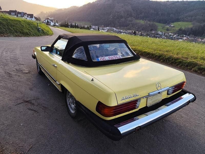 Gebraucht Mercedes SL450 1976 Gelb Cabrio