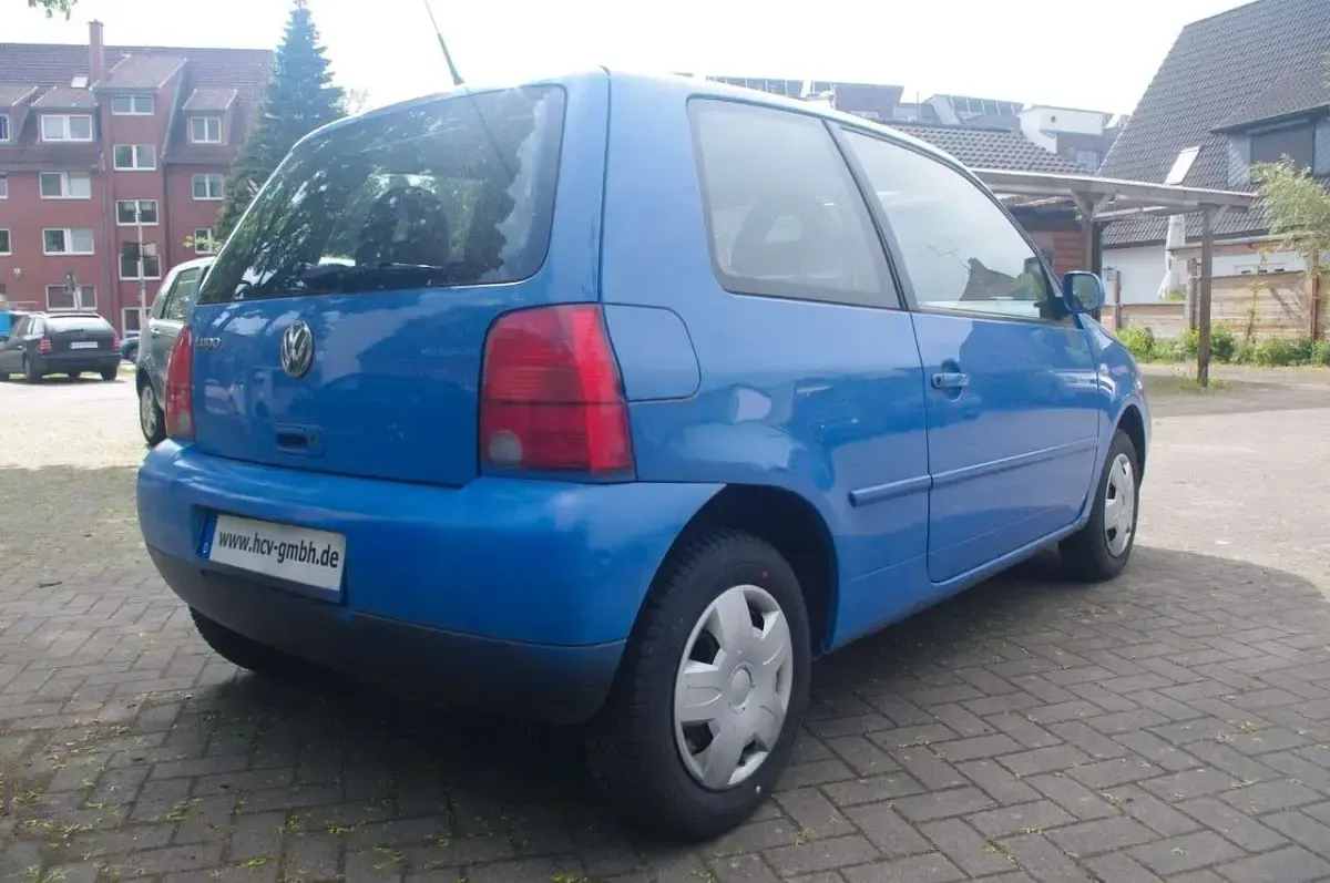 Gebraucht VW Lupo Basis 50 PS (36 kW) 2002 Blau Kleinwagen