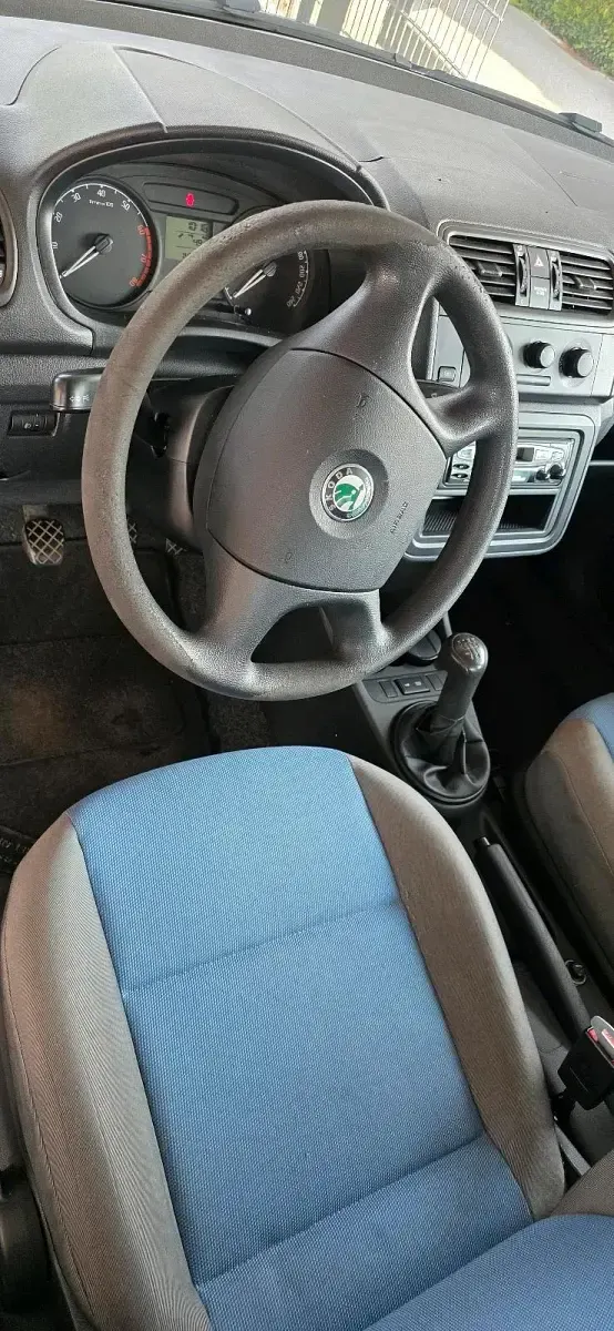 Gebraucht Skoda Fabia 60 PS (44 kW) 2008 Blau Limousine