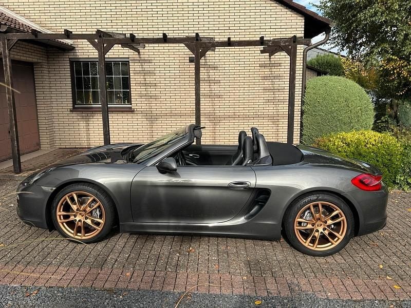 Grau Gebraucht 2013 Porsche Boxster Cabrio | 41.500 € (Guter Preis) - Bild 1/4
