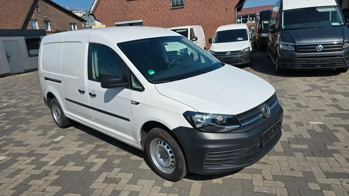 Gebraucht VW Caddy Maxi 102 PS (75 kW) 2019 Weiß Van / Kleinbus