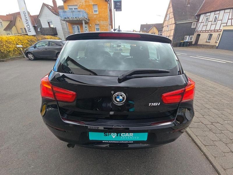 Second-hand BMW 116 109 CP (80 kW) 2016 Negru Hatchback