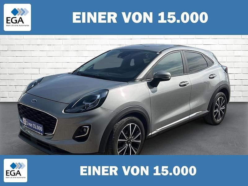 Silber metallic Gebraucht 2021 Ford Puma Titanium | 16.490 € (Fairer Preis) - Bild 1/4