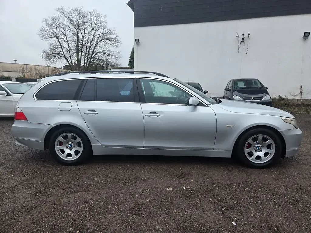 Brugt BMW 525 177 HK (130 kW) 2005 Sølv Stationcar
