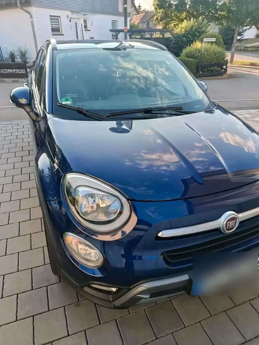 Gebraucht Fiat 500X 140 PS (102 kW) 2015 Blau SUV