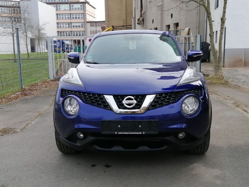 Gebraucht Nissan Juke Acenta 110 PS (80 kW) 2014 Blau SUV