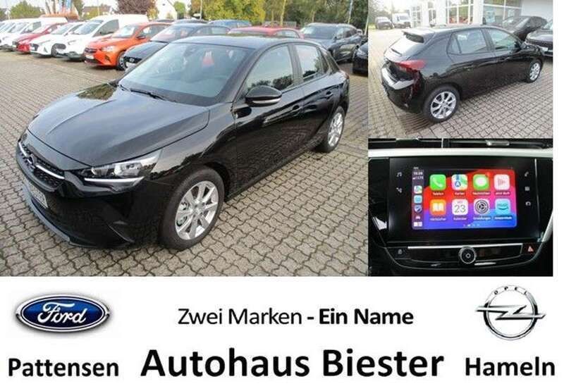 Diamant schwarz/karbon schwarz Gebraucht 2023 Opel Corsa Edition Limousine | 19.500 € (Fairer Preis) - Bild 1/4