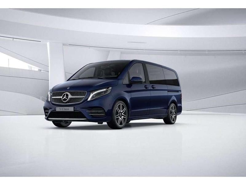 Gebraucht Mercedes V300 AMG 237 PS (174 kW) 2021 Cavansitblau metallic Van / Kleinbus