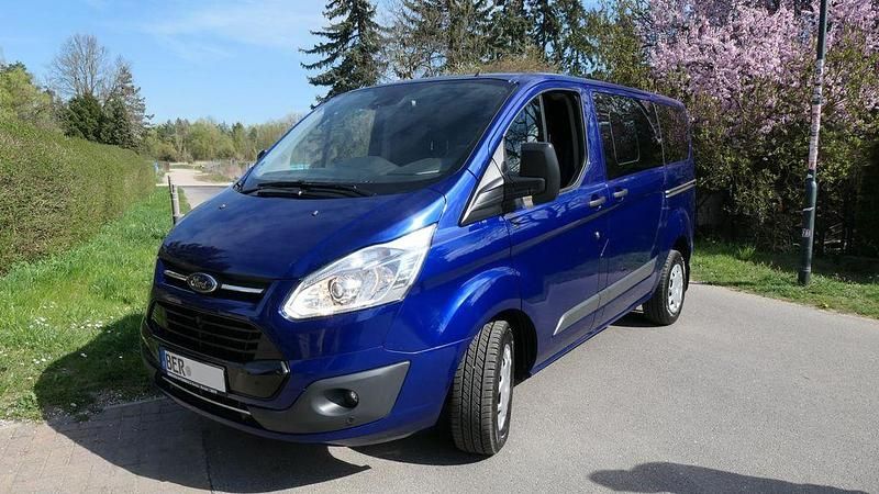 Gebraucht Ford Transit Custom Trend 131 PS (96 kW) 2016 Blau Van / Kleinbus