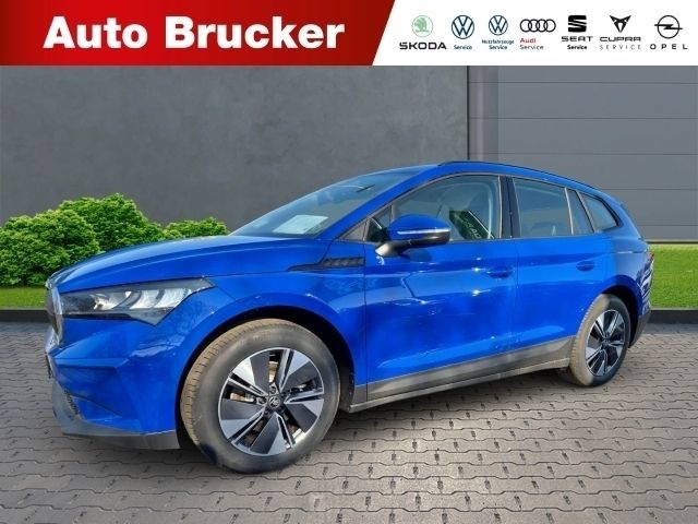 Blau Neu 2025 Skoda Enyaq iV Loft SUV | 44.200 € (Teuer) - Bild 1/4