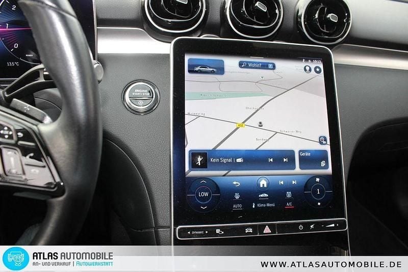 Gebraucht Mercedes C220 200 PS (147 kW) 2022 Obsidianschwarz  lack Limousine