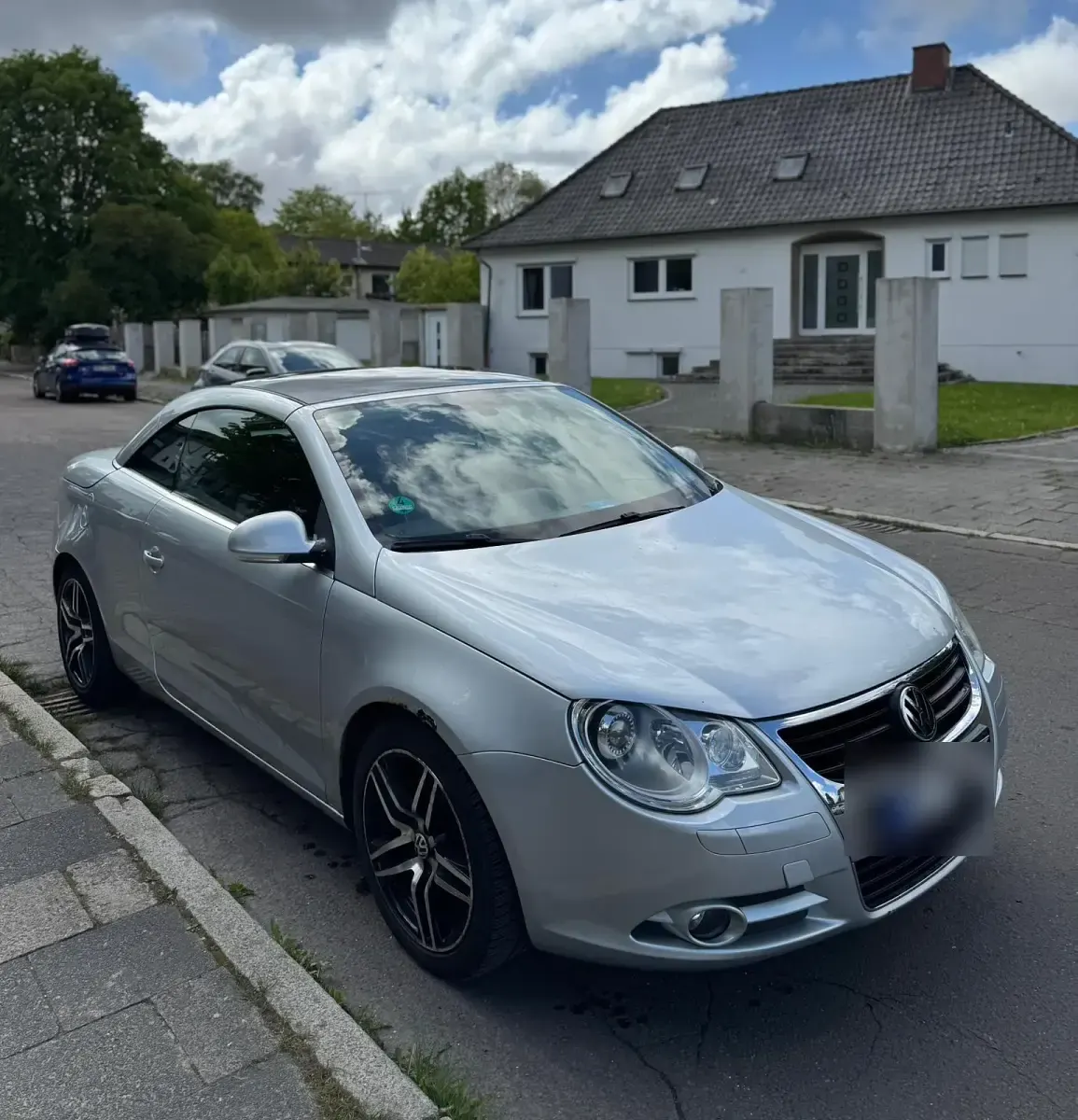 Occasion VW Eos 150 ch (110 kW) 2006 Argent Cabriolet