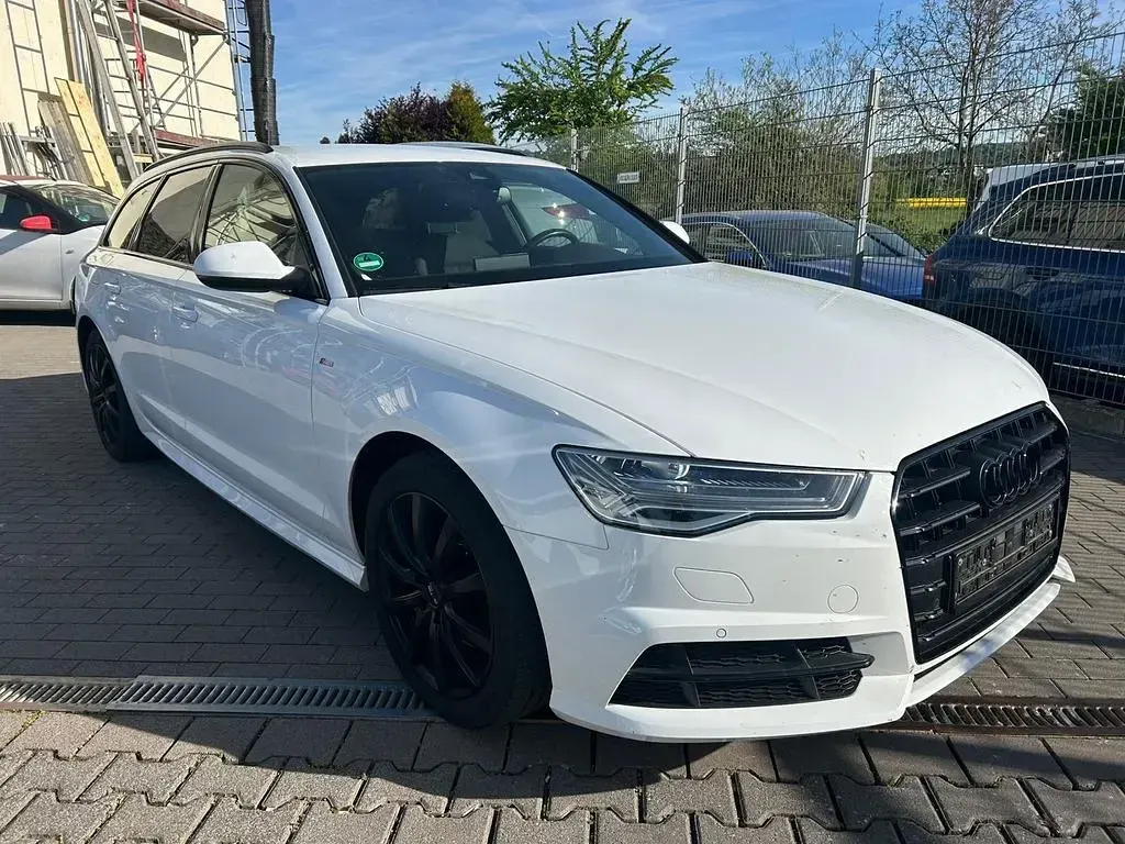 Occasion Audi A6 S-Line 150 ch (110 kW) 2017 Blanc Break