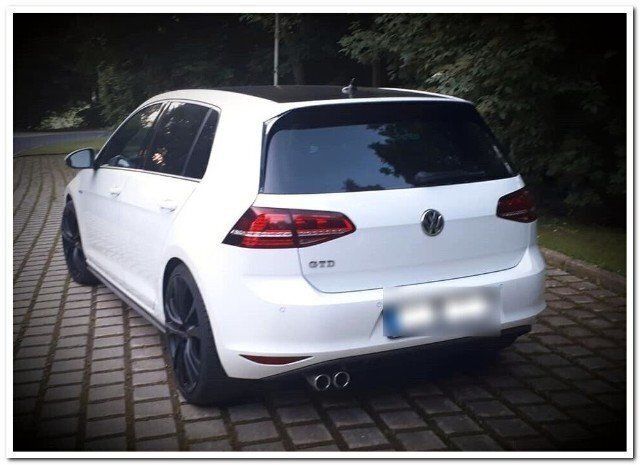 Gebraucht VW Golf VII GTD 184 PS (135 kW) 2015 Weiß Limousine