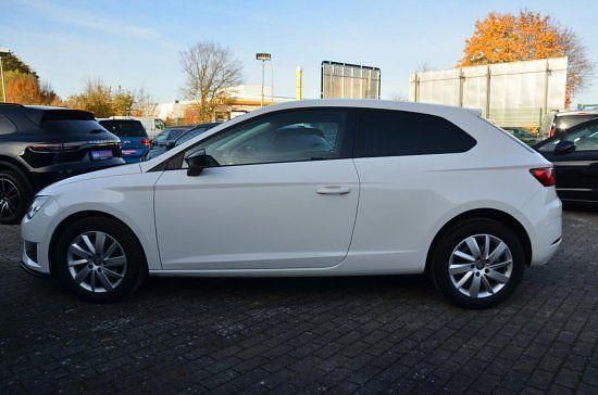 Gebraucht Seat Leon SC Reference 86 PS (63 kW) 2017 Weiß Kleinwagen