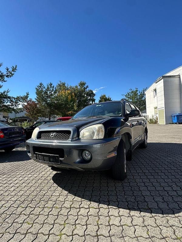 Schwarz Gebraucht 2003 Hyundai Santa Fe SUV | 1.100 € - Bild 1/4