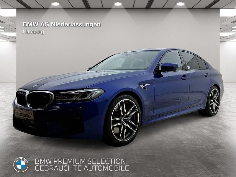 Blau Gebraucht 2022 BMW M5 Sport Line Limousine | 81.510 € (Fairer Preis) - Bild 1/4