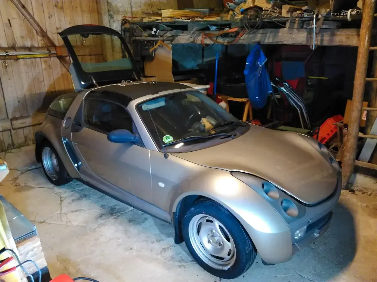 Usado Smart Roadster 82 HP (60 kW) 2003 Dourado Cabrios