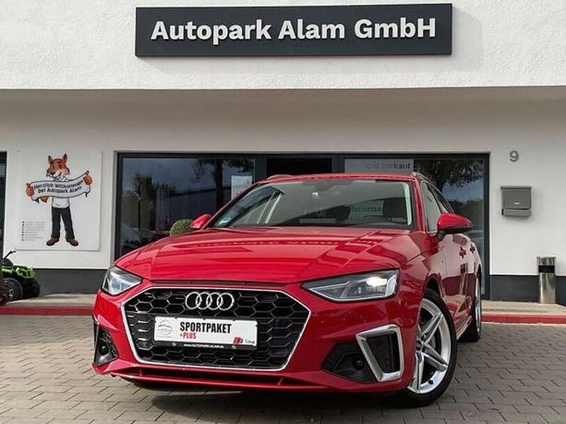 Tangorot Gebraucht 2022 Audi A4 S-Line Kombi | 28.499 € (Superpreis) - Bild 1/4
