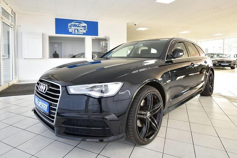 Schwarz Gebraucht 2017 Audi A6 S-Line Kombi | 14.980 € (Guter Preis) - Bild 1/4