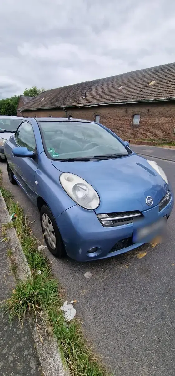 Gebraucht Nissan Micra 88 PS (64 kW) 2006 Blau Cabrio