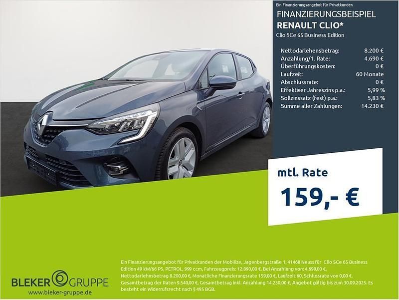 Kpn titaniumgrau Gebraucht 2022 Renault Clio V Business Kleinwagen | 12.890 € (Superpreis) - Bild 1/3