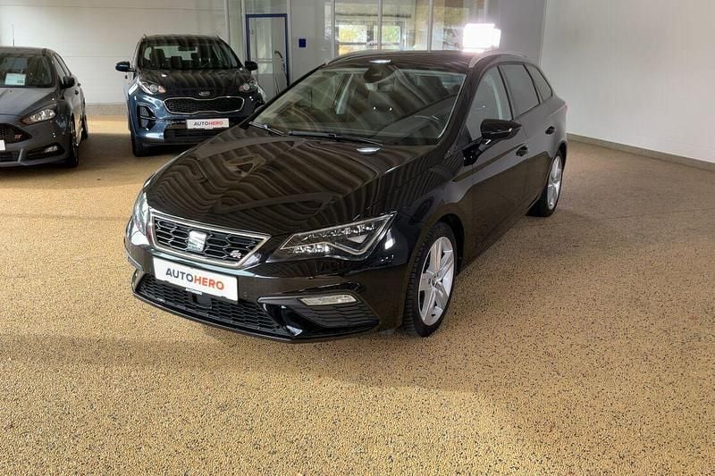 Schwarz Gebraucht 2021 Seat Leon FR Kombi | 19.500 € (Fairer Preis) - Bild 1/3