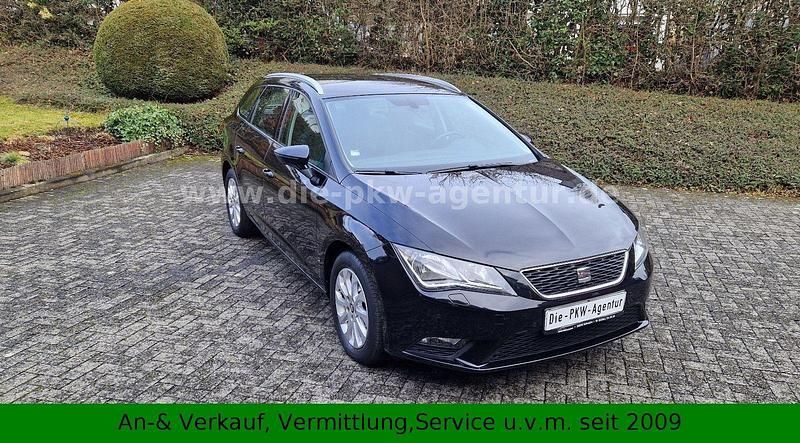 Gebraucht Seat Leon ST Style 110 PS (80 kW) 2017 Schwarz Kombi