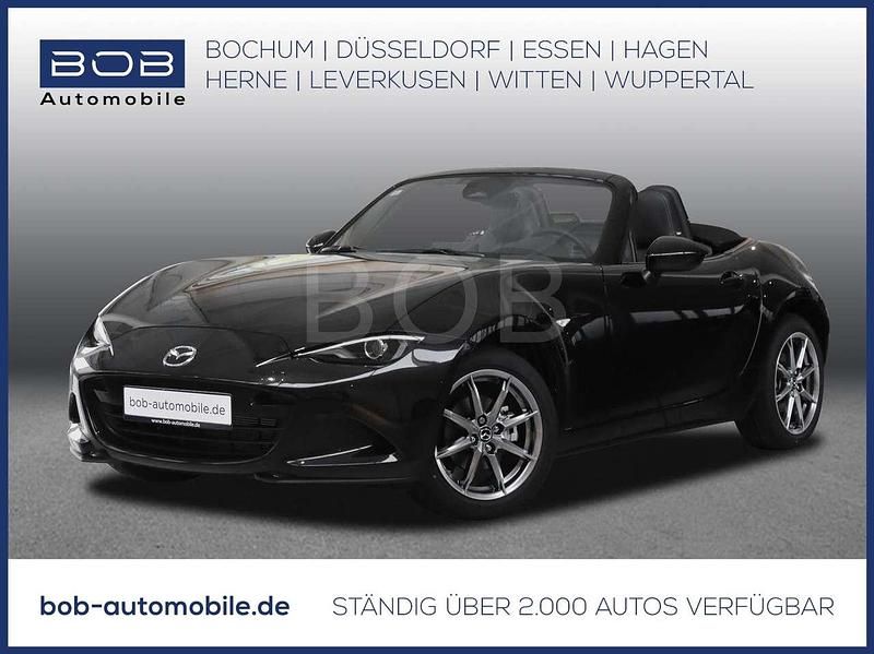 Jet black Neu 2025 Mazda MX5 Exclusive-Line Cabrio | 30.555 € (Guter Preis) - Bild 1/3