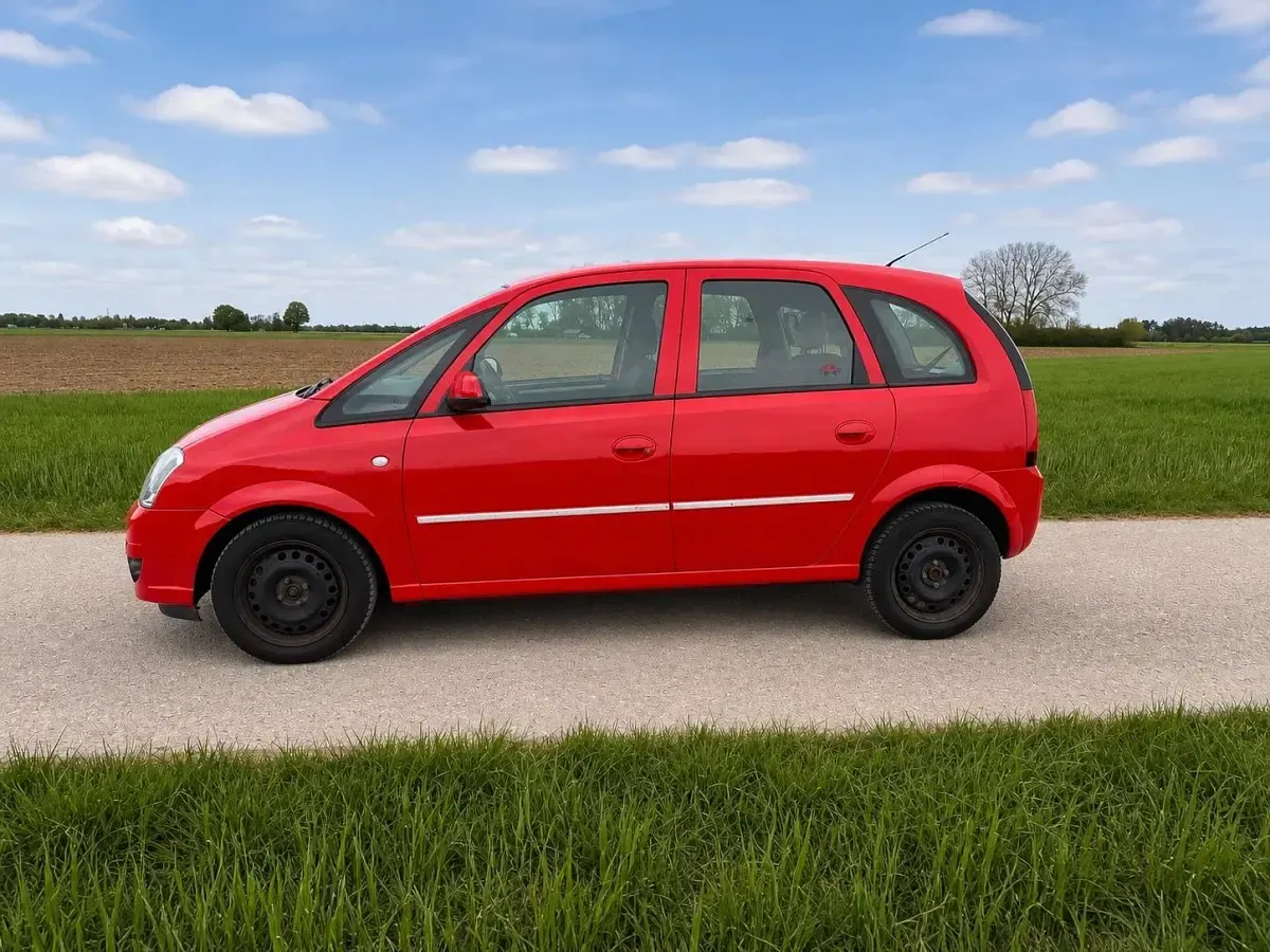 Używany Opel Meriva 105 KM (77 kW) 2005 Czerwony Minivan