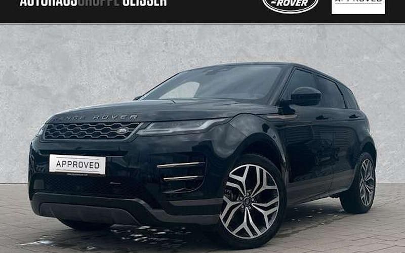 Schwarz Gebraucht 2022 Land Rover Range Rover evoque SE Dynamic SUV | 48.890 € - Bild 1/4