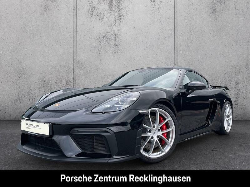 Schwarz Gebraucht 2021 Porsche 718 Cayman GT4 Sport Coupé | 109.890 € (Etwas zu teuer) - Bild 1/4